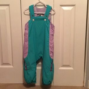 Columbia snow bibs 24 months
